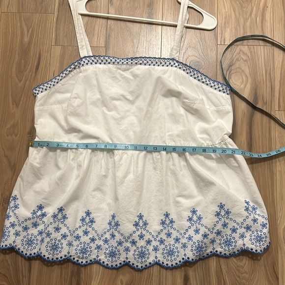 Lane Bryant cotton babydoll blouse - Picture 8 of 10